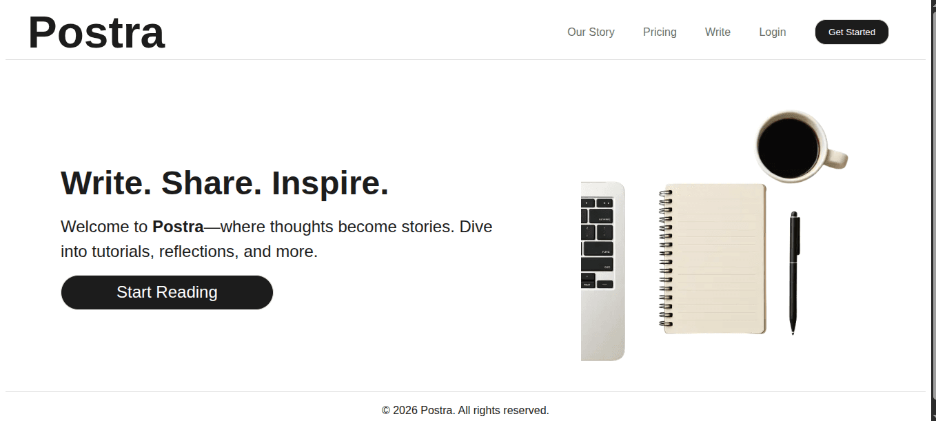 Postra Blog Platform
