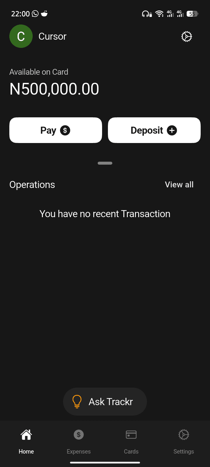 AI-Powered Transaction Tracker